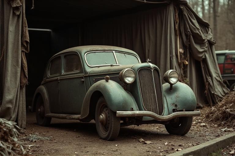 BMW 326 4 puertas superviviente en granja de la RDA - Historia de resistencia familiar