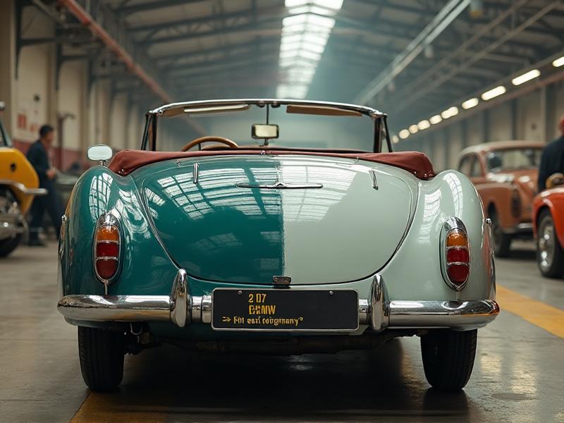 BMW 327 transformándose en EMW - La marca que cruzó el Muro de Berlín