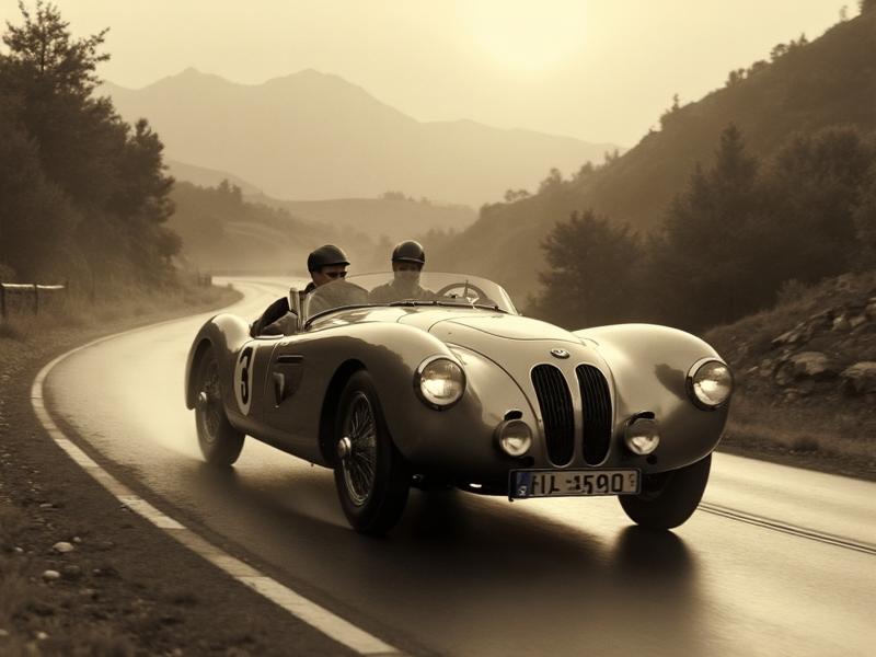 BMW 328 Roadster en la Mille Miglia 1940 - La victoria que cambió todo