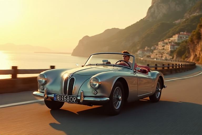 BMW 502 V8 Cabrio - El lujo alemán que conquistó la Riviera francesa