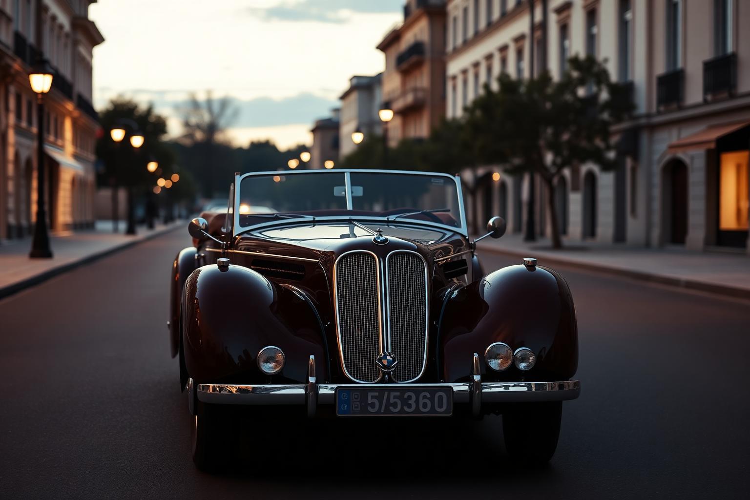 BMW 326 sedán de los años treinta de la colección Road Legacy, pionero técnico de la marca