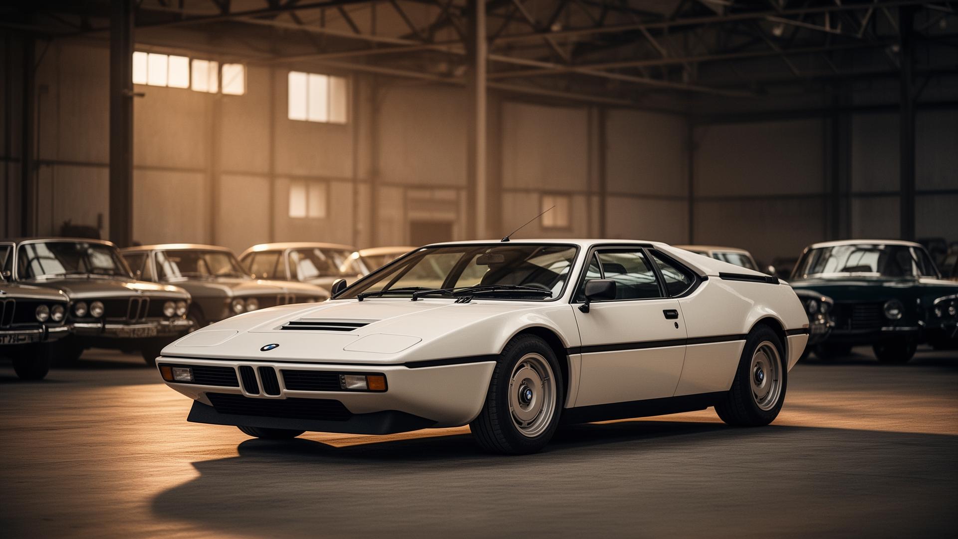 BMW M1 de la colección Road Legacy, el único superdeportivo de motor central de la marca