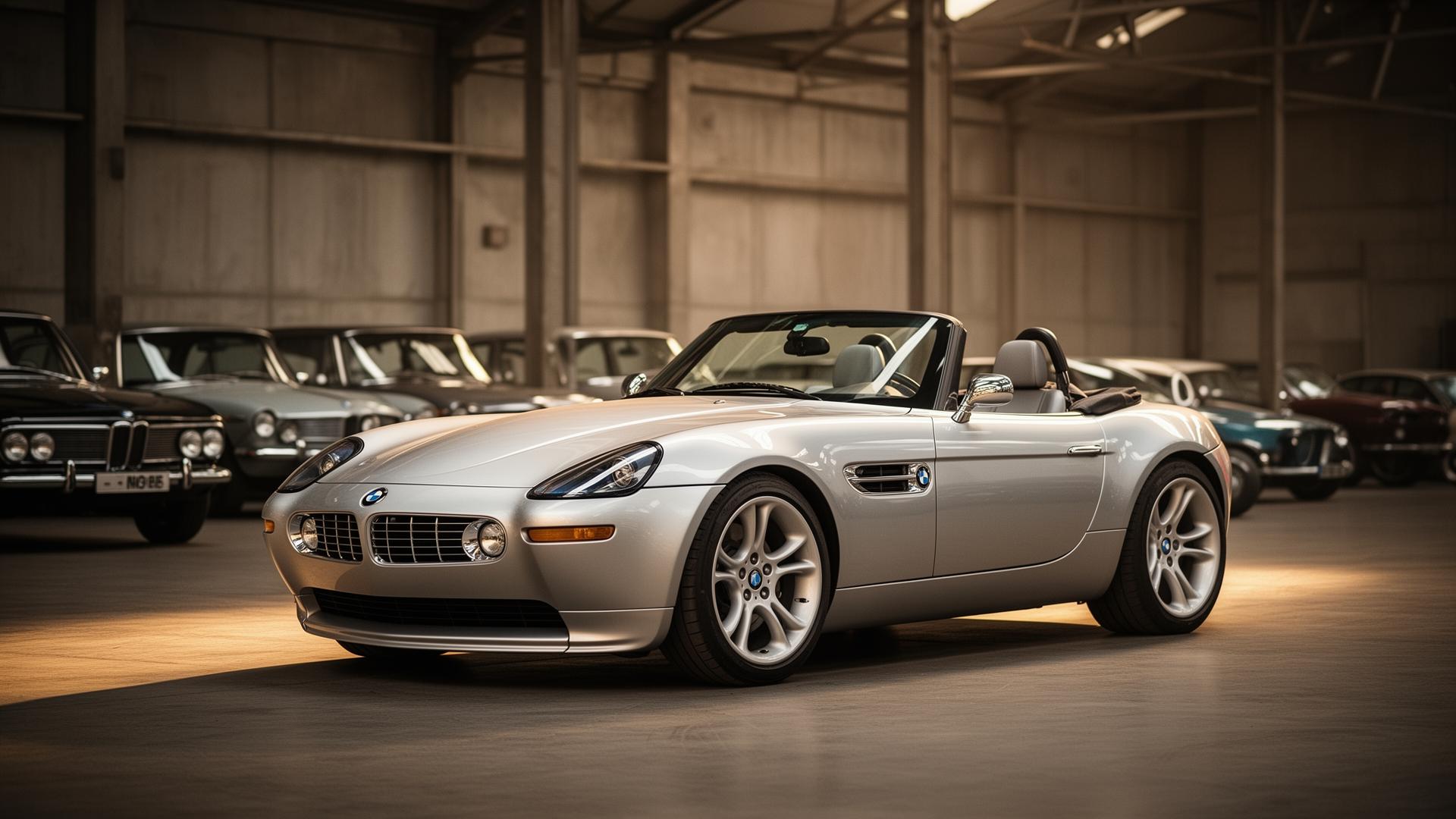BMW Z8 descapotable de la colección Road Legacy, homenaje moderno al 507