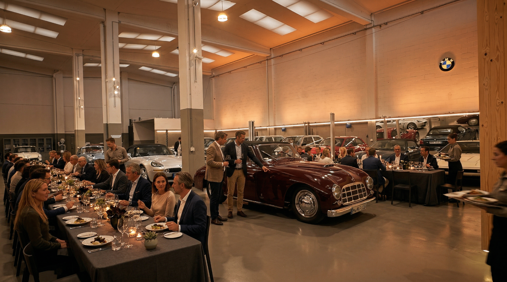 Cena corporativa exclusiva en Road Legacy